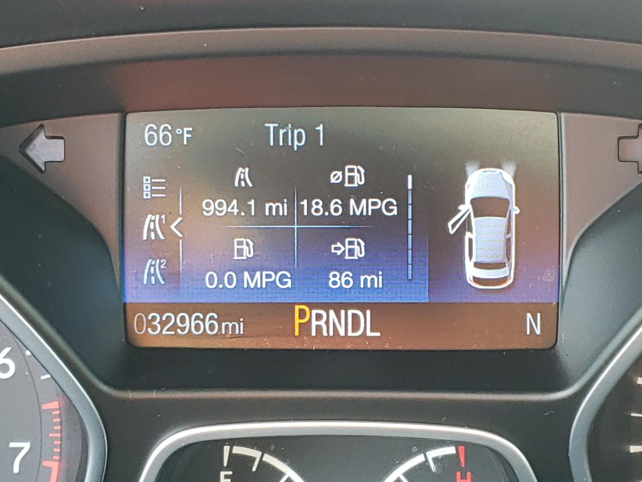 Photo 8 from auction – 2018 FORD FOCUS SE with VIN 1FADP3K2XJL322485