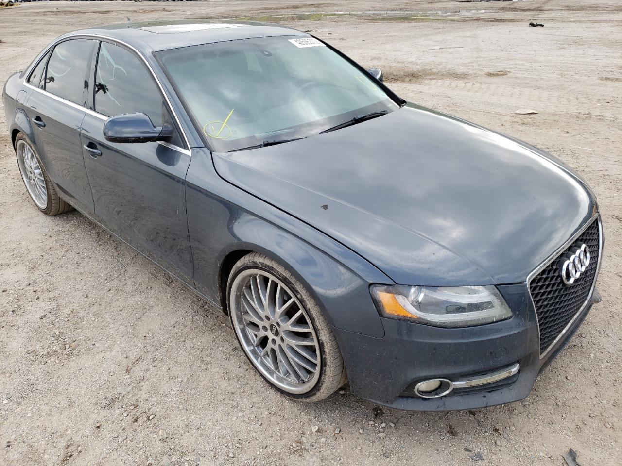 AUDI A4 PREMIUM 2010 with VIN WAUEFAFL4AN006848 - Photo from auction