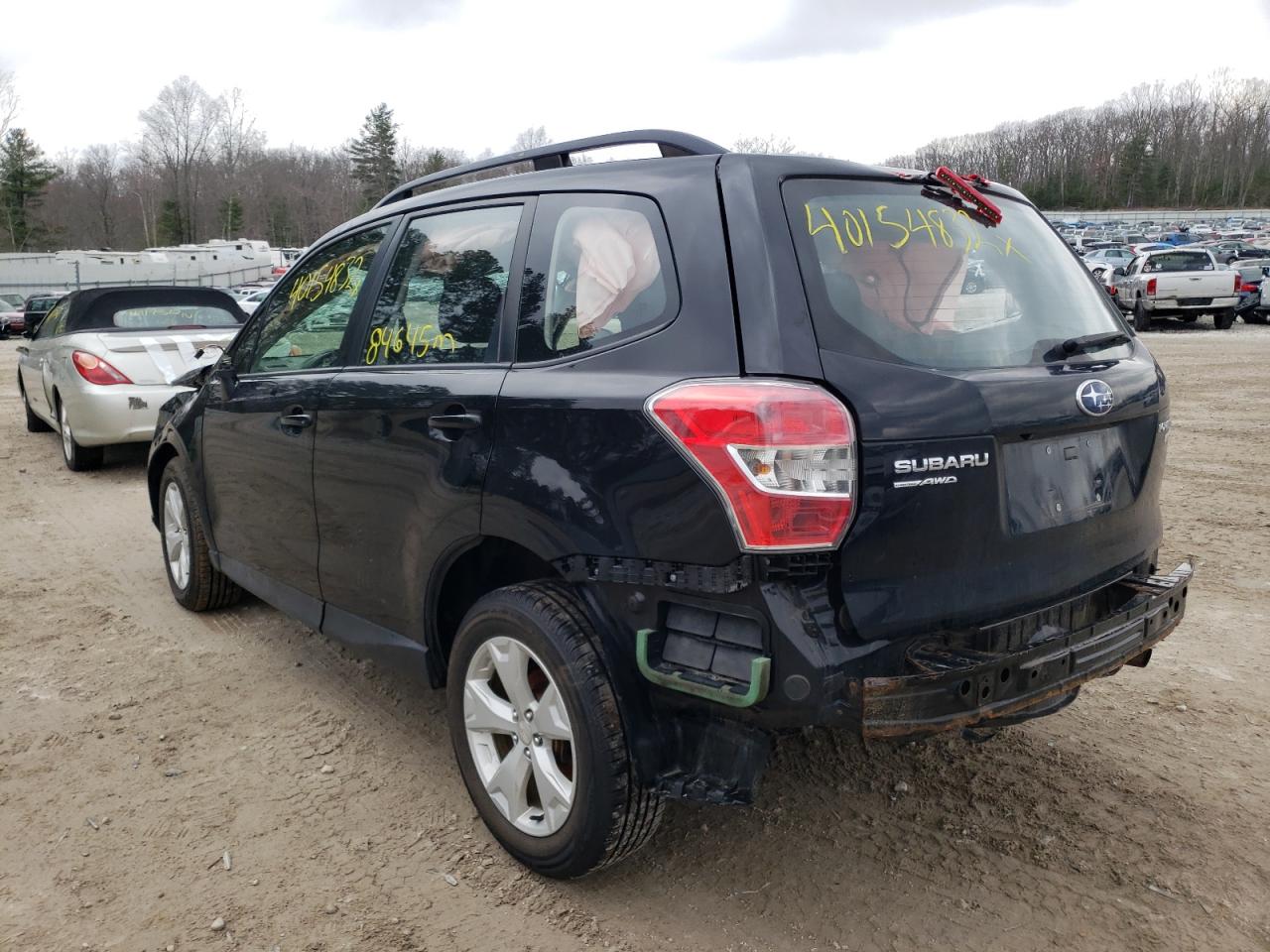 Photo 3 from auction – 2016 SUBARU FORESTER 2 with VIN JF2SJABCXGH444891