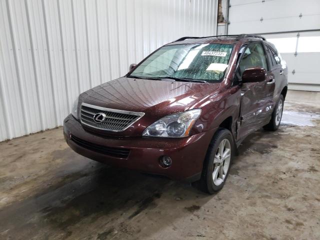 Photo 2 from auction – 2008 LEXUS RX 400H with VIN JTJHW31U182058121