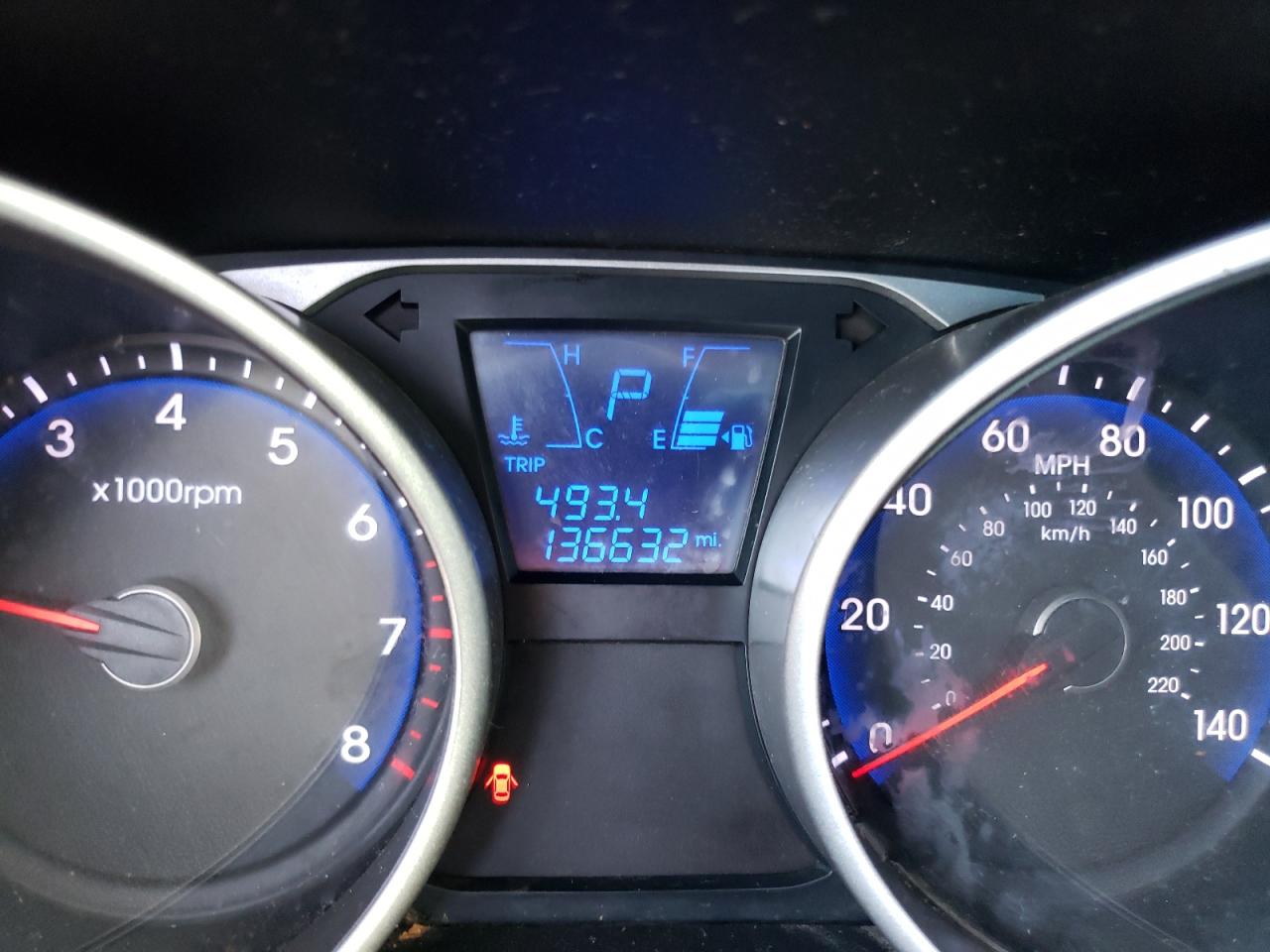 Photo 8 from auction – 2014 HYUNDAI TUCSON GLS with VIN KM8JUCAGXEU935995
