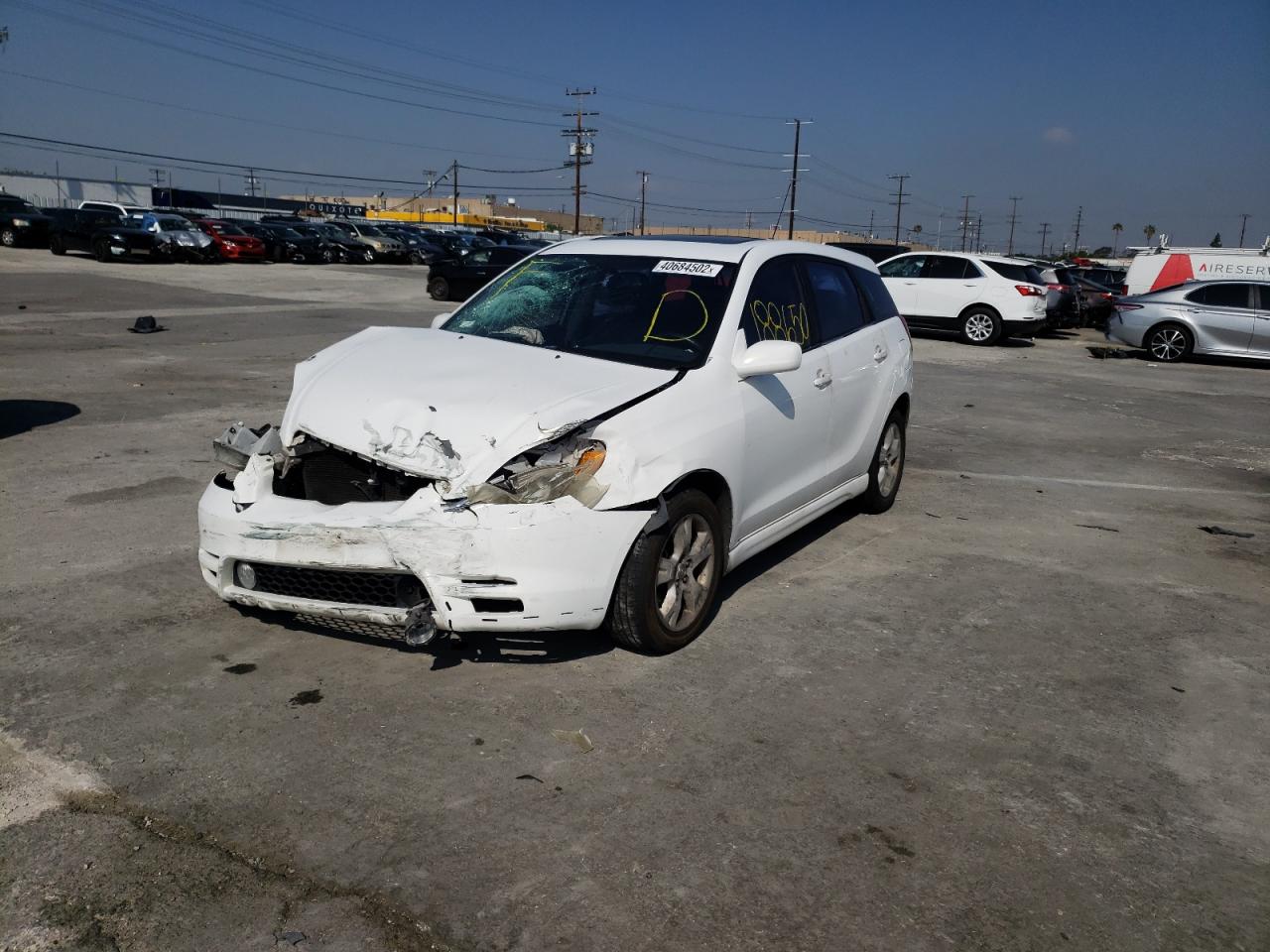 Photo 2 from auction – 2003 TOYOTA COROLLA MA with VIN 2T1KR32E93C126750