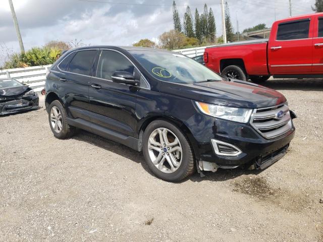 FORD EDGE TITAN 2018 with VIN 2FMPK3K97JBB43013 - Photo from auction
