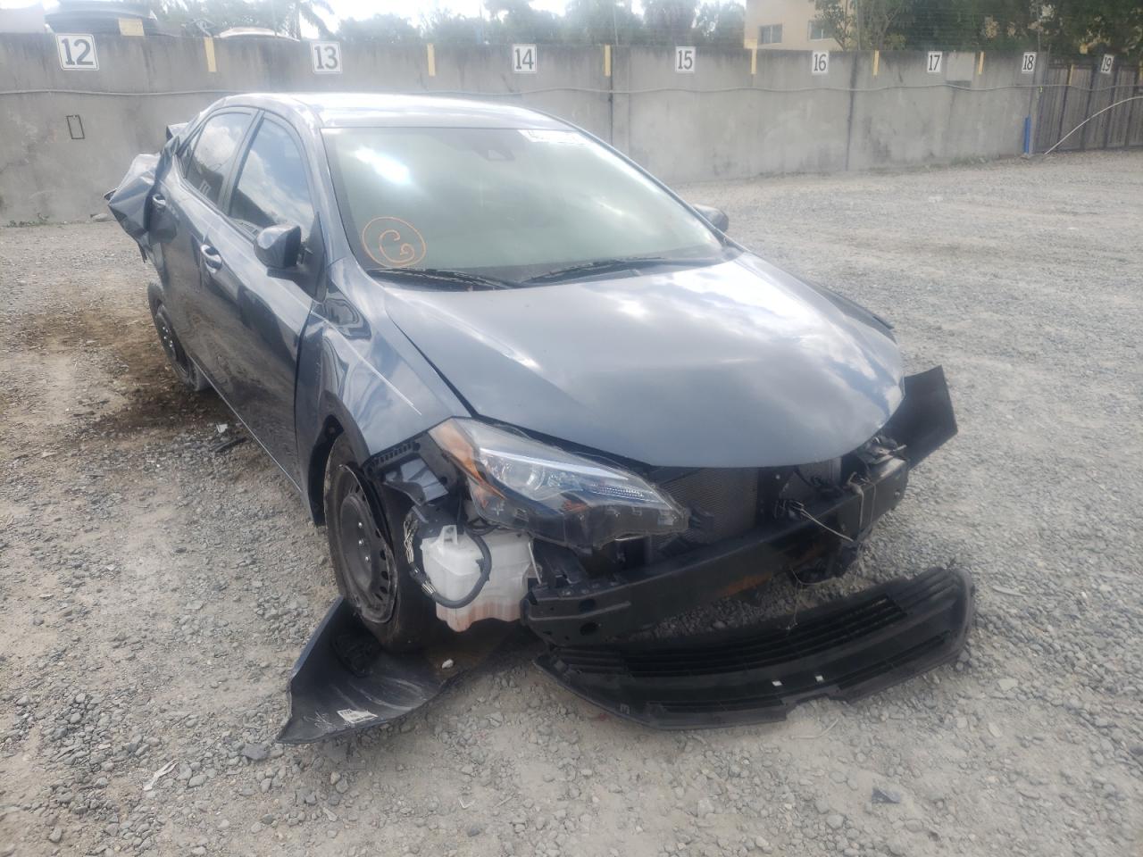 Photo 1 from auction – 2018 TOYOTA COROLLA L with VIN 2T1BURHE2JC039715