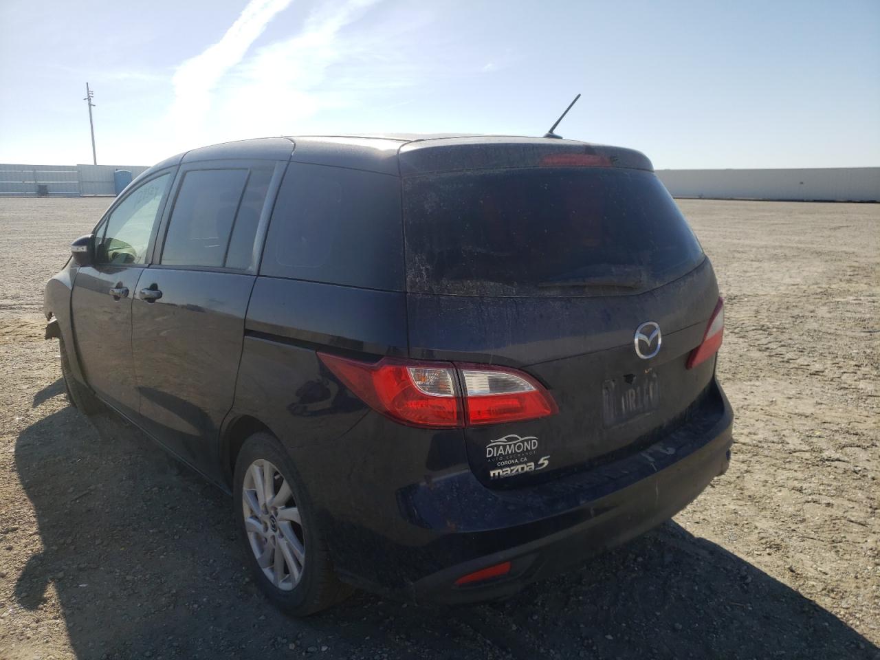 Photo 3 from auction – 2014 MAZDA 5 SPORT with VIN JM1CW2BL1E0172012