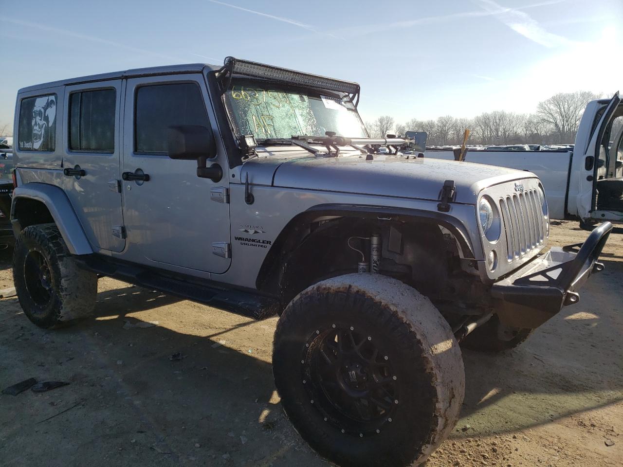 JEEP WRANGLER U 2017 with VIN 1C4BJWEG9HL663754 - Photo from auction