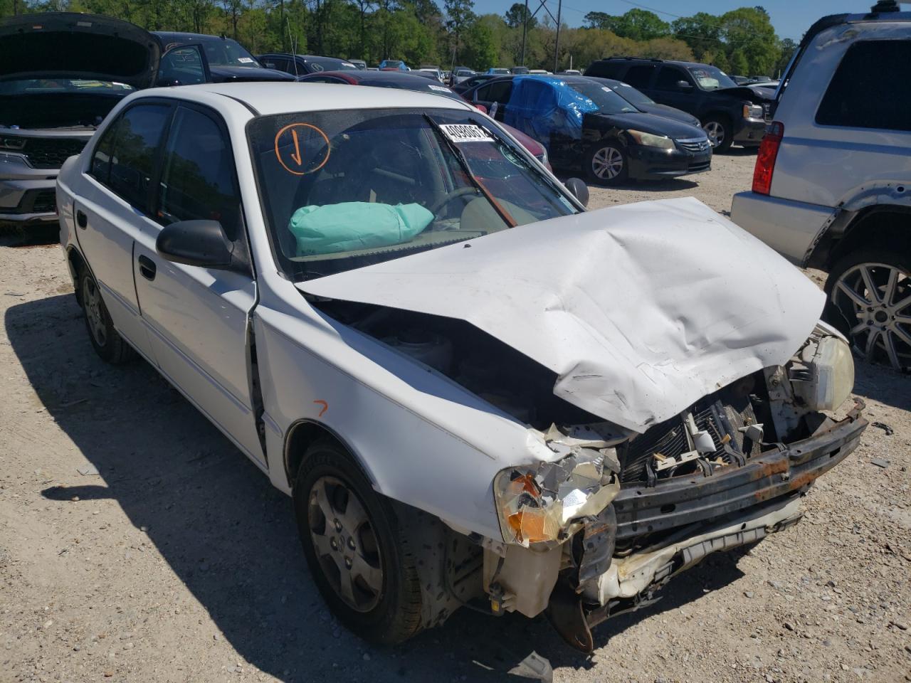 Photo 1 from auction – 2002 HYUNDAI ACCENT GL with VIN KMHCG45C12U293787
