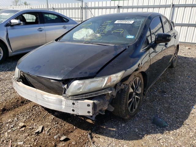 Photo 2 from auction – 2014 HONDA CIVIC EX with VIN 19XFB2F85EE043048