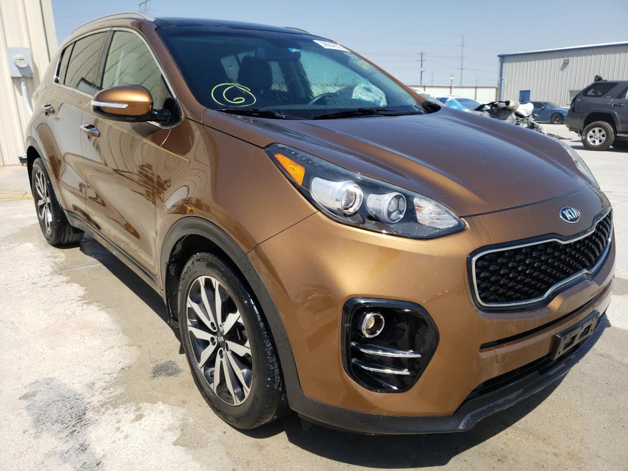 KIA SPORTAGE E 2017 with VIN KNDPN3AC0H7161574 - Photo from auction