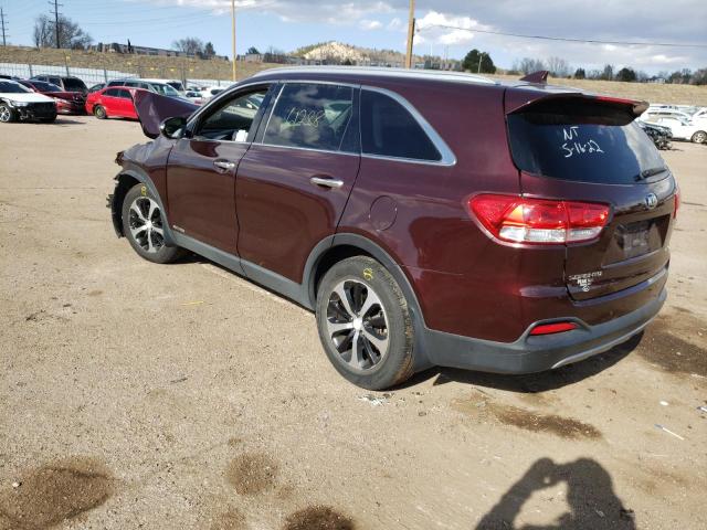 Photo 3 from auction – 2016 KIA SORENTO EX with VIN 5XYPHDA53GG171614