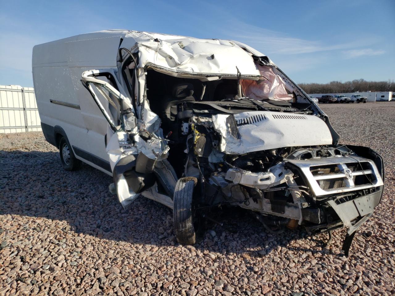 RAM PROMASTER 2017 with VIN 3C6URVJG5HE513285 - Photo from auction