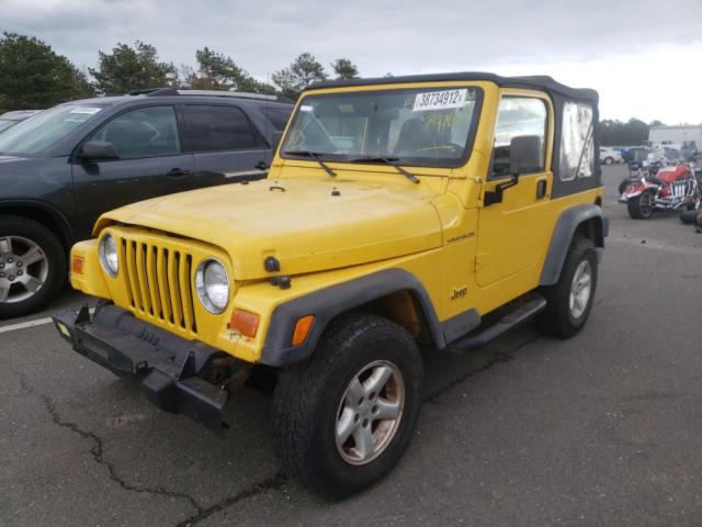 Photo 2 from auction – 2000 JEEP WRANGLER / with VIN 1J4FA29P3YP747687
