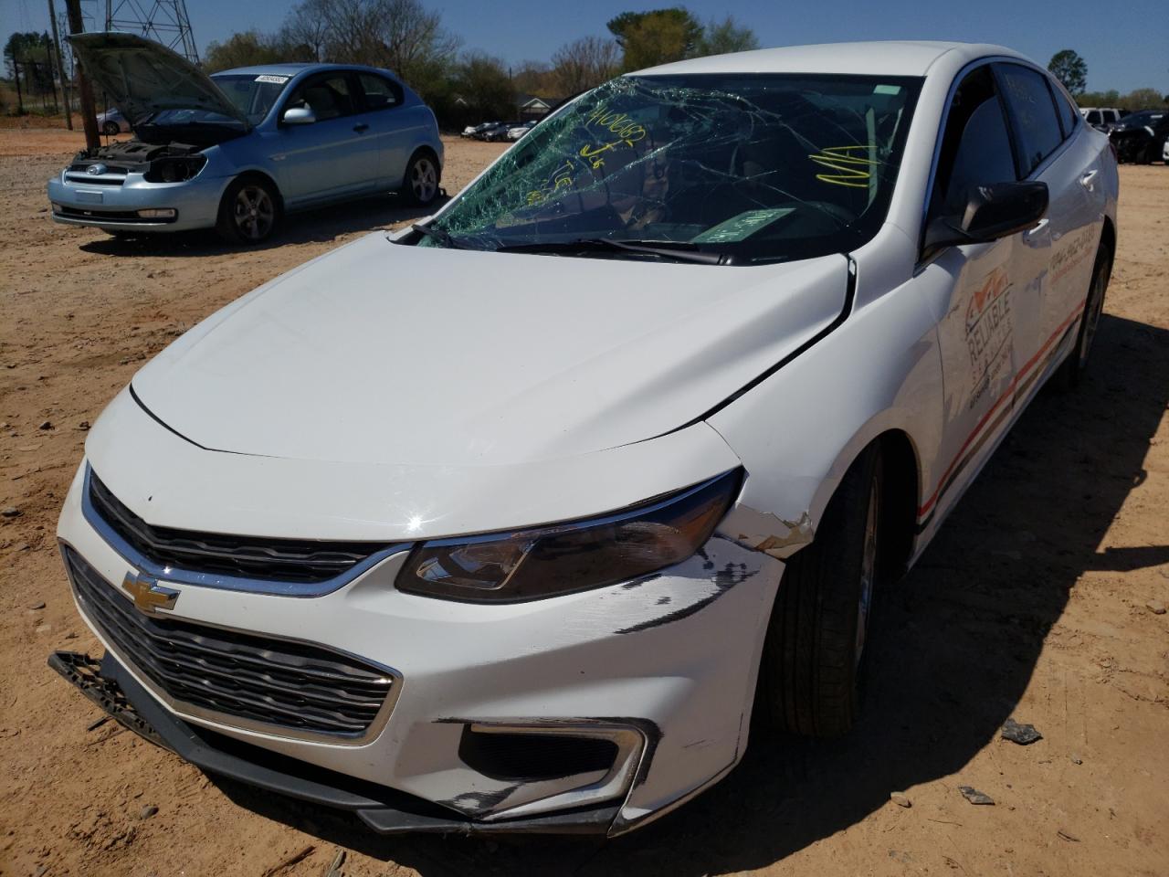 Photo 2 from auction – 2017 CHEVROLET MALIBU LS with VIN 1G1ZB5ST1HF217290