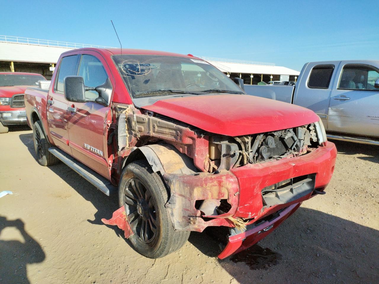 NISSAN TITAN S 2012 with VIN 1N6BA0EC3CN303013 - Photo from auction
