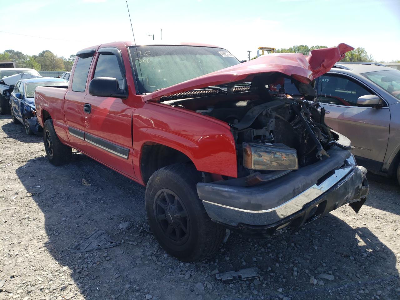 CHEVROLET SILVERADO 2004 with VIN 1GCEK19T74E256115 - Photo from auction