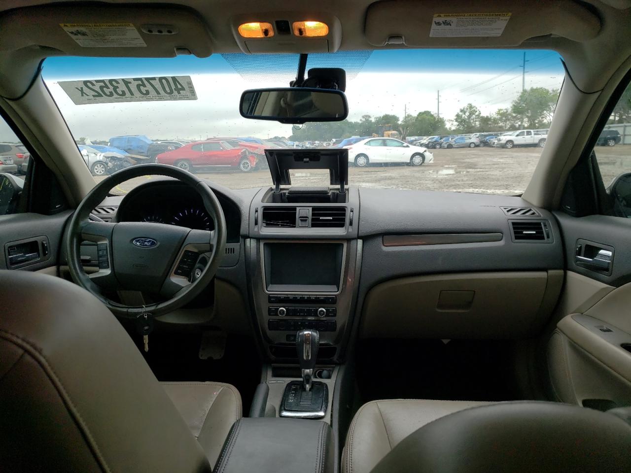Photo 9 from auction – 2011 FORD FUSION SEL with VIN 3FAHP0JG8BR278034