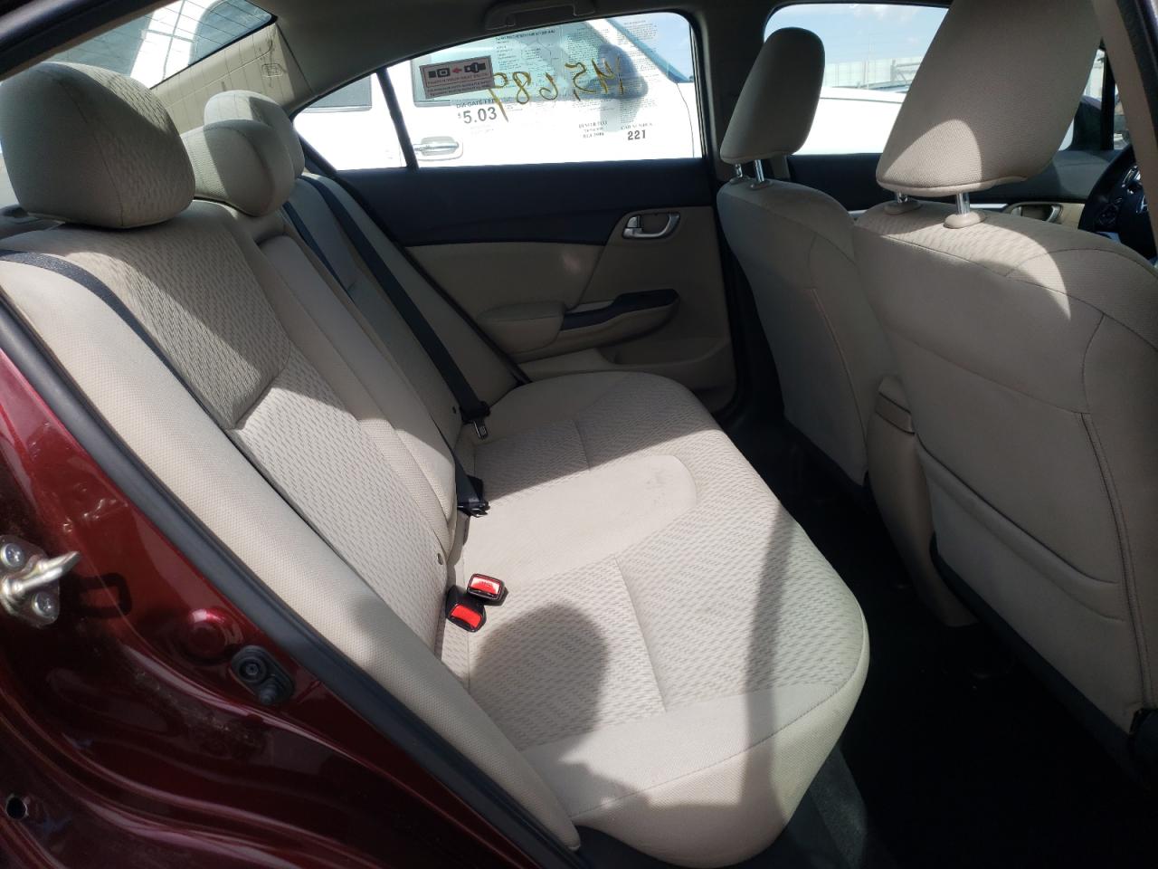 Photo 6 from auction – 2014 HONDA CIVIC EX with VIN 19XFB2F84EE034311