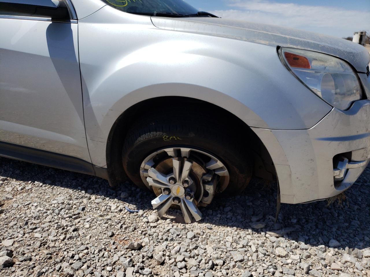 Photo 9 from auction – 2012 CHEVROLET EQUINOX LT with VIN 2GNFLPE53C6357612