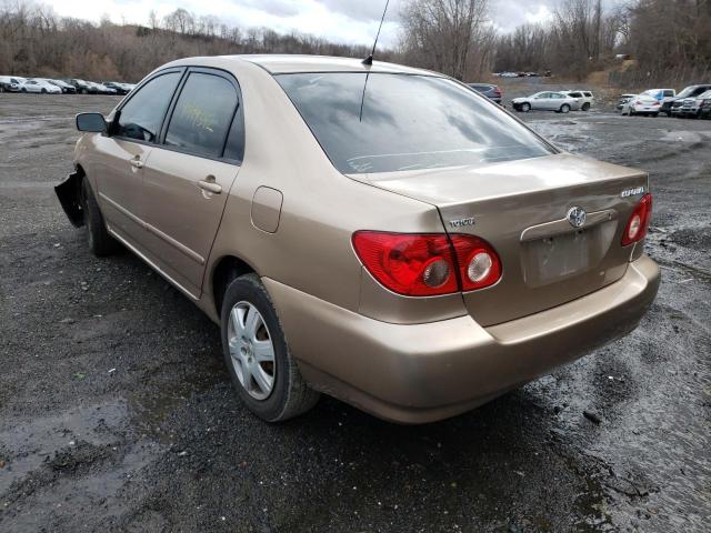 Photo 3 from auction – 2005 TOYOTA COROLLA with VIN 2T1BR32E25C363700