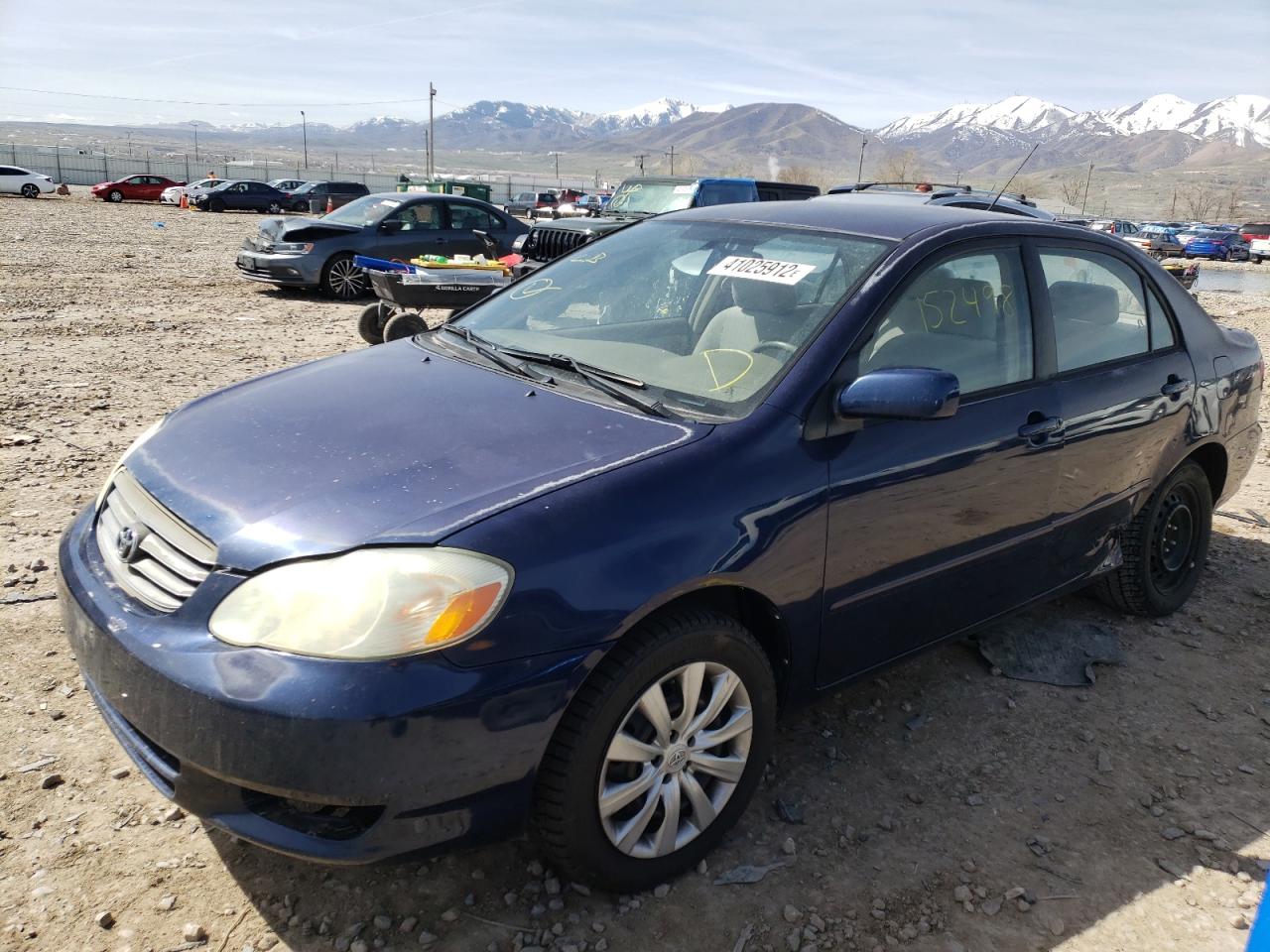 Photo 2 from auction – 2004 TOYOTA COROLLA CE with VIN 1NXBR32E84Z323313