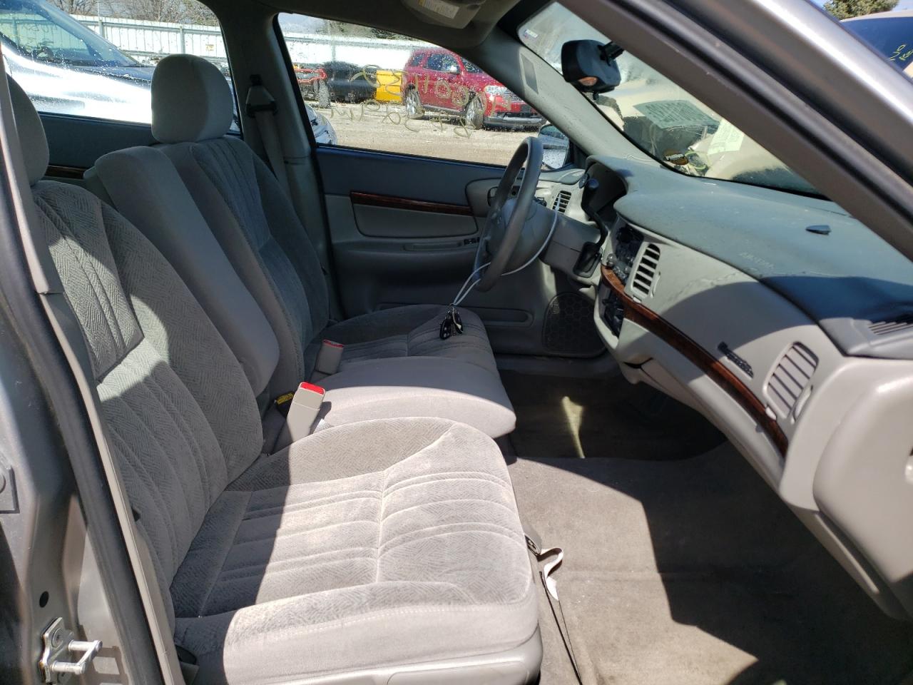 Photo 5 from auction – 2005 CHEVROLET IMPALA with VIN 2G1WF52EX59391985