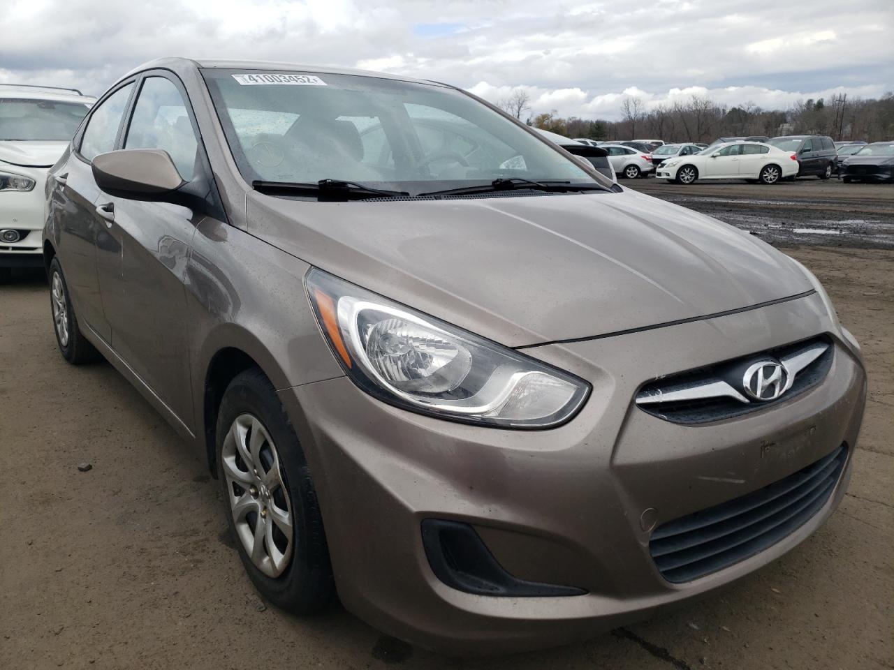 HYUNDAI ACCENT GLS 2012 with VIN KMHCT4AE8CU250424 - Photo from auction