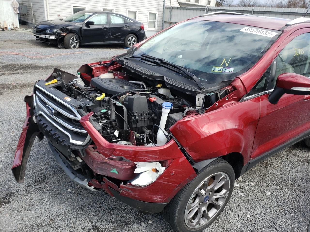 Photo 9 from auction – 2019 FORD ECOSPORT T with VIN MAJ6S3KLXKC260720