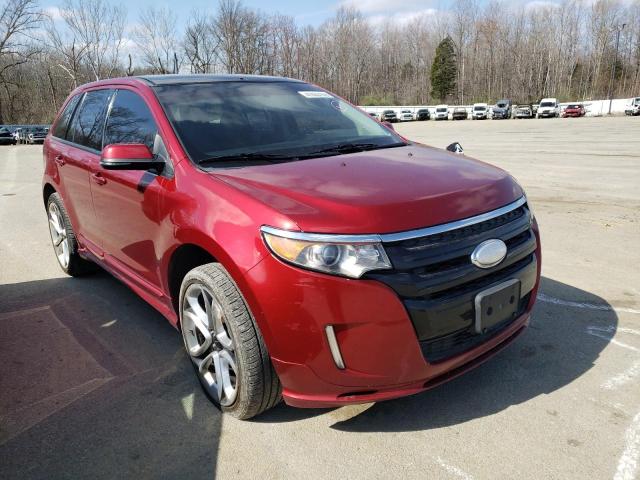 FORD EDGE SPORT 2014 with VIN 2FMDK3AK5EBB60390 - Photo from auction
