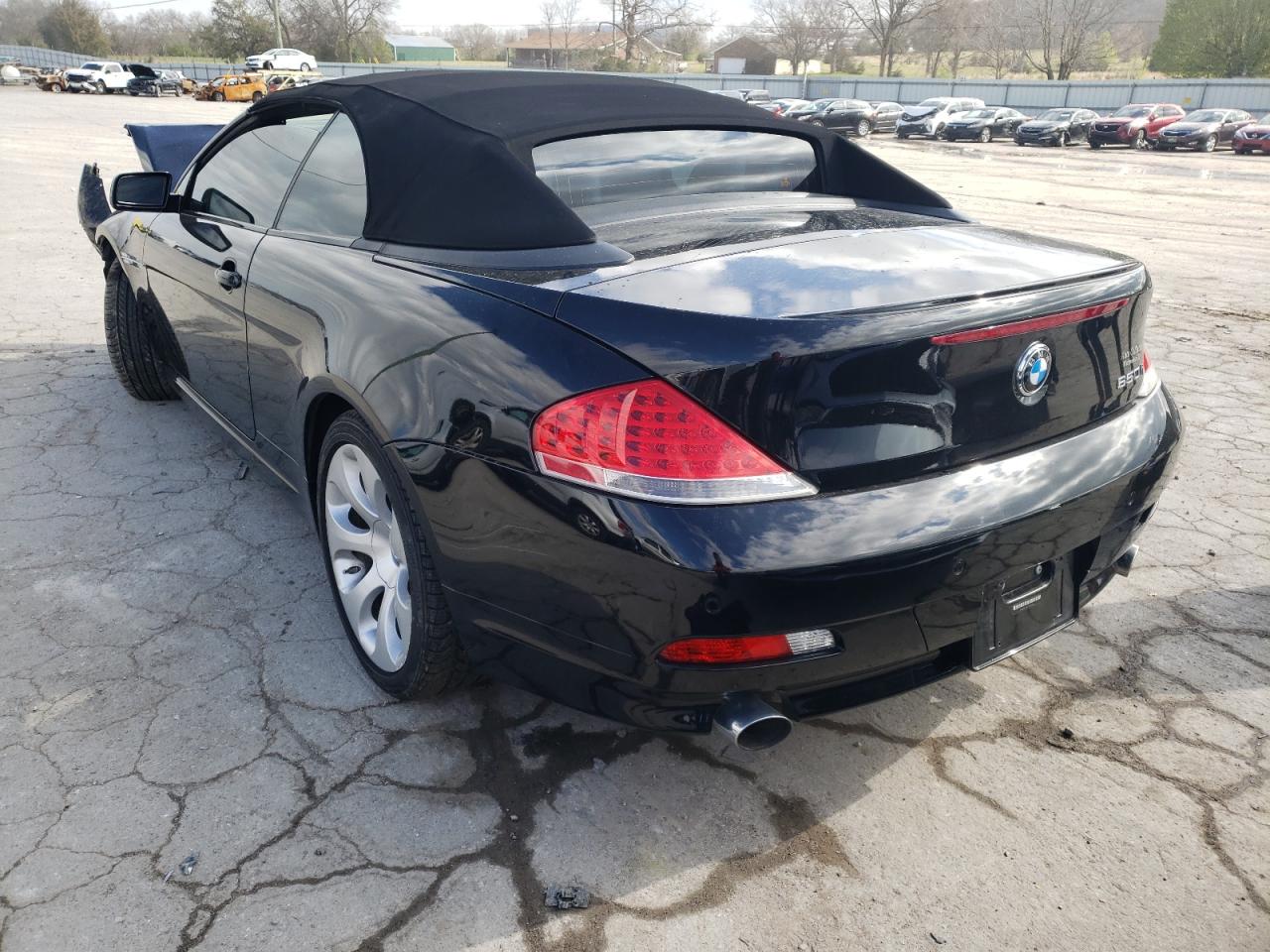Photo 3 from auction – 2007 BMW 650 I with VIN WBAEK13517CN83116