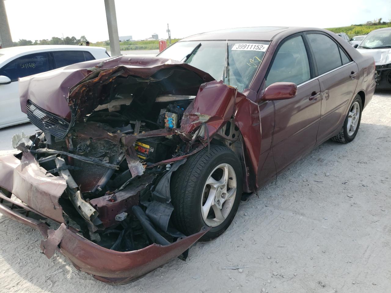 Photo 2 from auction – 2004 TOYOTA CAMRY LE with VIN 4T1BE32K44U356939