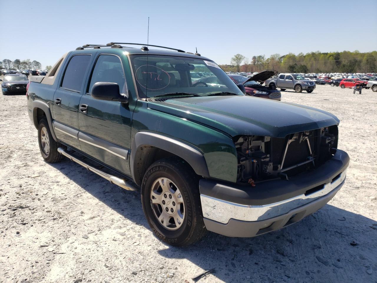 CHEVROLET AVALANCHE 2004 with VIN 3GNEC12T14G118240 - Photo from auction