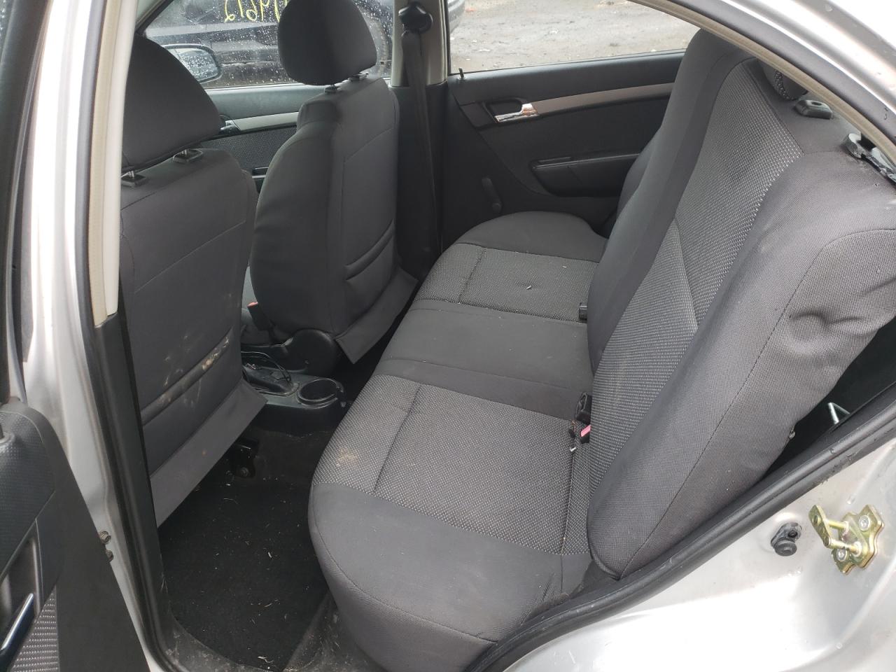 Photo 6 from auction – 2007 CHEVROLET AVEO BASE with VIN KL1TD56677B129630
