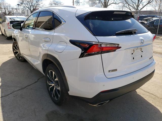 Photo 3 from auction – 2017 LEXUS NX 200T BA with VIN JTJBARBZ4H2126011