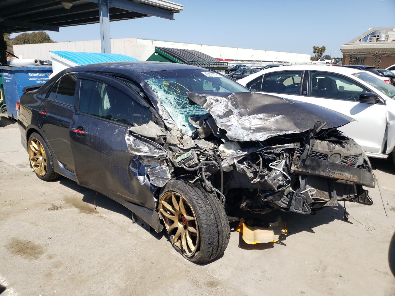 TOYOTA COROLLA BA 2009 with VIN 1NXBU40E59Z114674 - Photo from auction