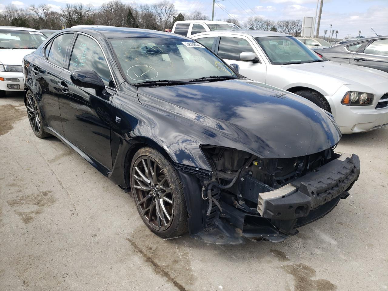 LEXUS IS F 2010 with VIN JTHBP5C22A5007744 - Photo from auction