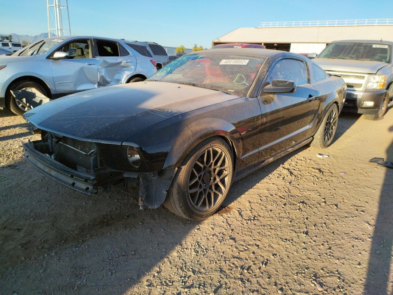 Photo 2 from auction – 2007 FORD MUSTANG with VIN 1ZVFT80N075248576