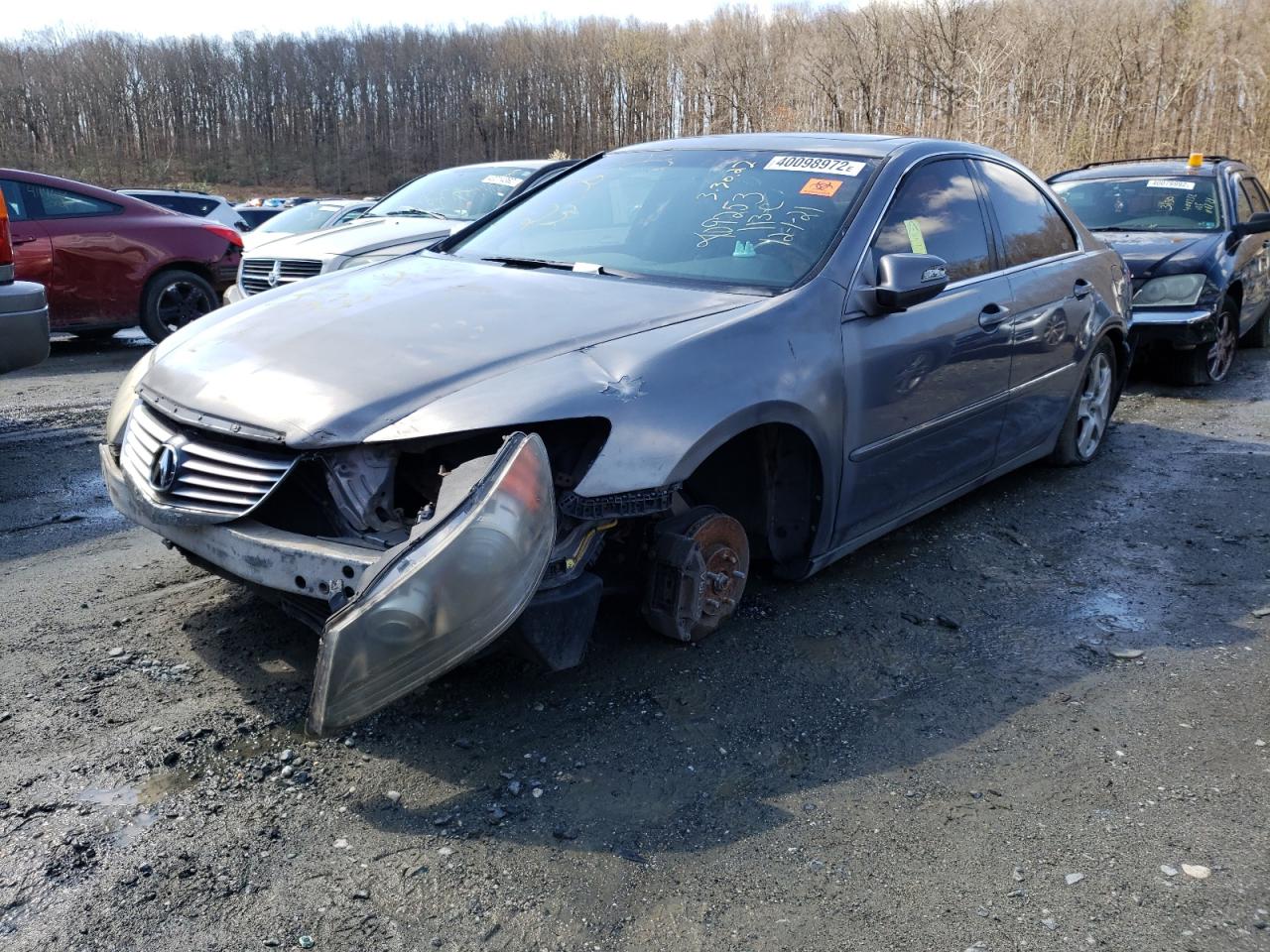 Photo 9 from auction – 2005 ACURA RL with VIN JH4KB16565C015554