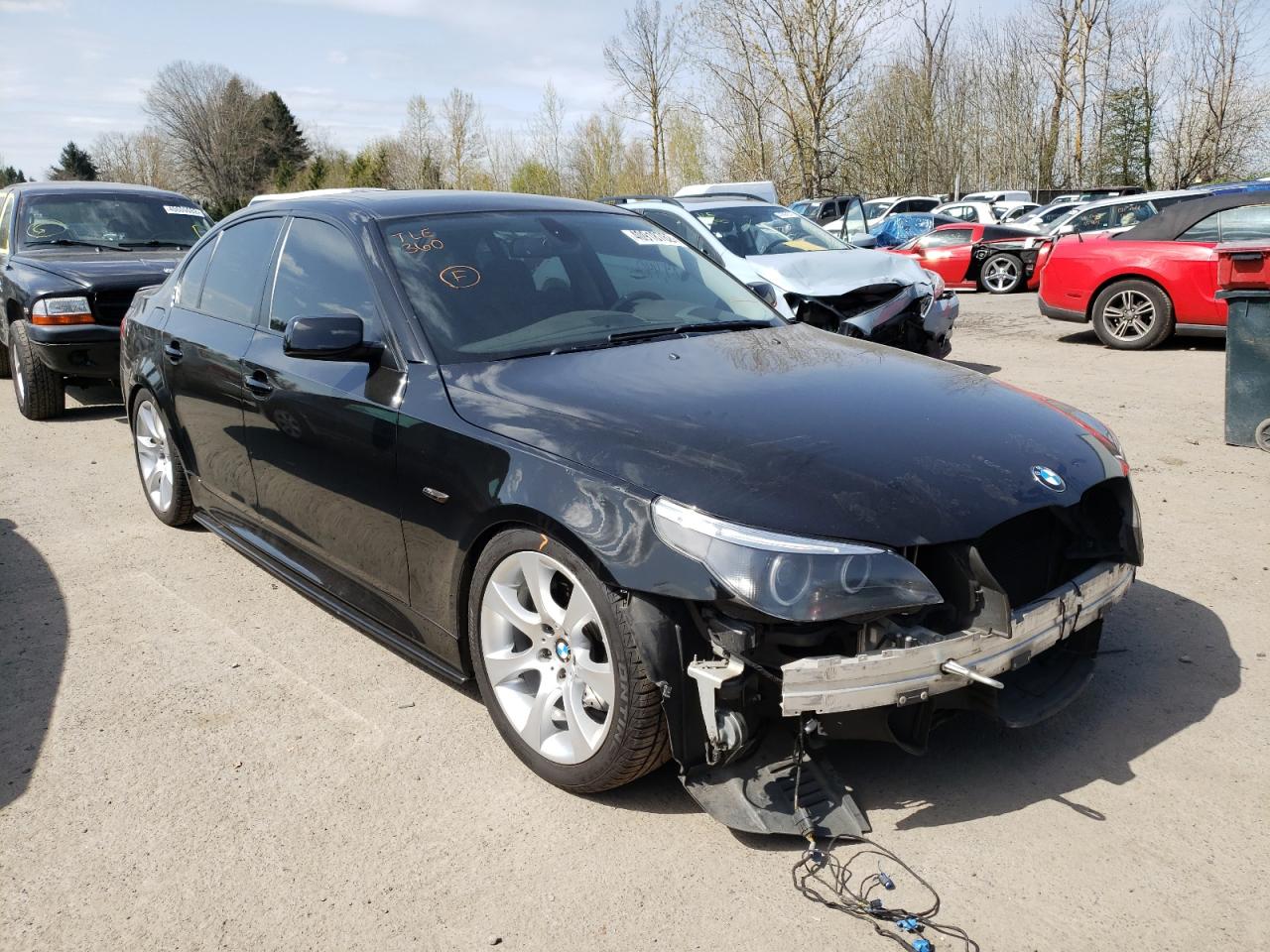 BMW 550 I 2006 with VIN WBANB53506CP02683 - Photo from auction