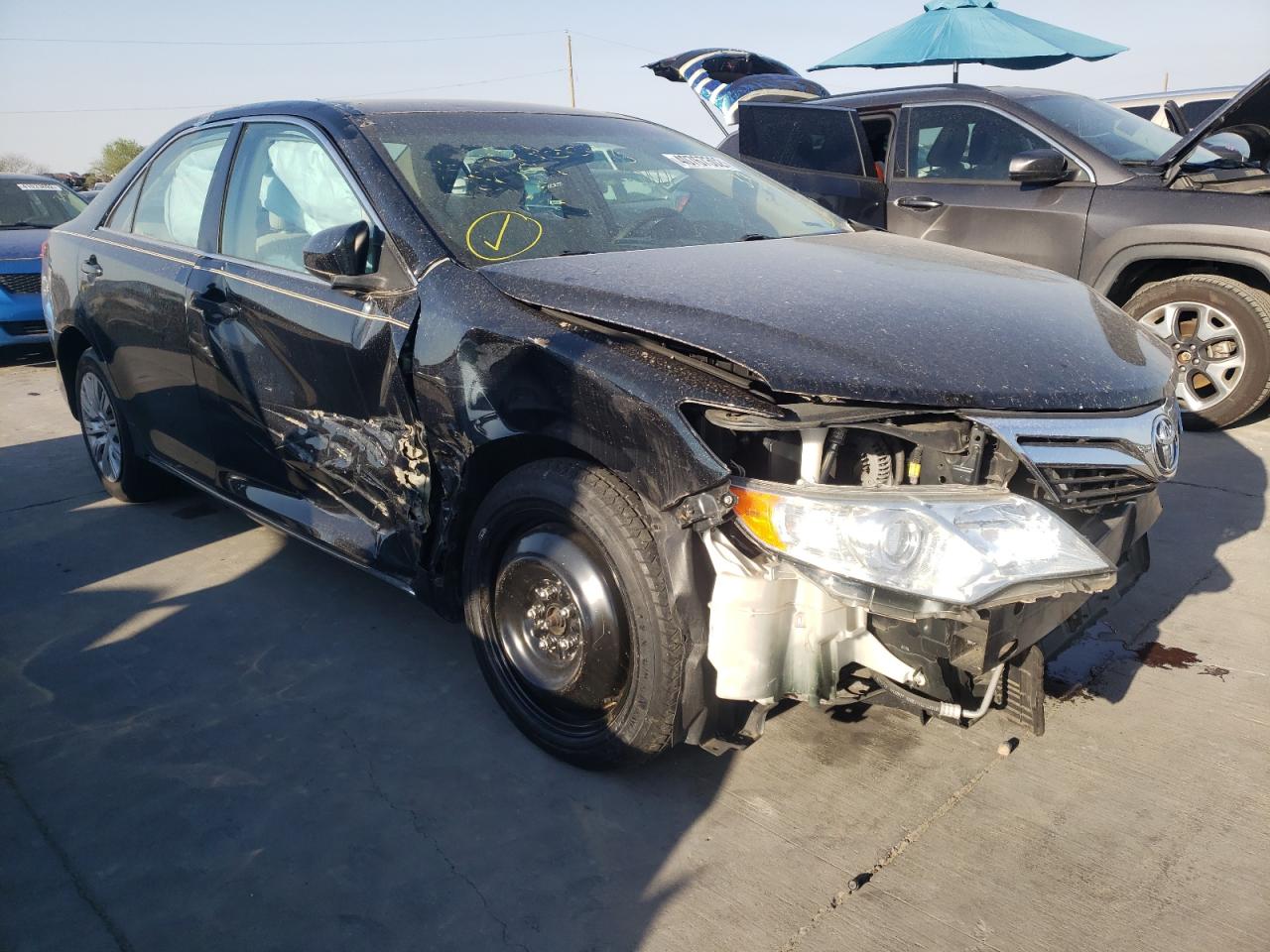 TOYOTA CAMRY BASE 2012 with VIN 4T1BF1FK1CU115446 - Photo from auction