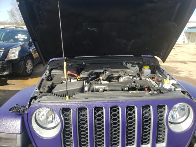 Photo 7 from auction – 2020 JEEP GLADIATOR with VIN 1C6HJTFG2LL199021
