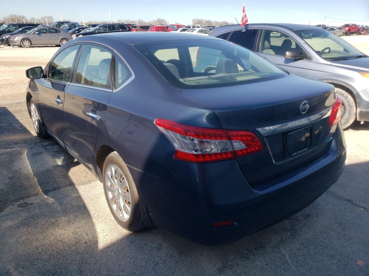 Photo 4 from auction – 2013 NISSAN SENTRA S with VIN 1N4AB7AP0DN904528