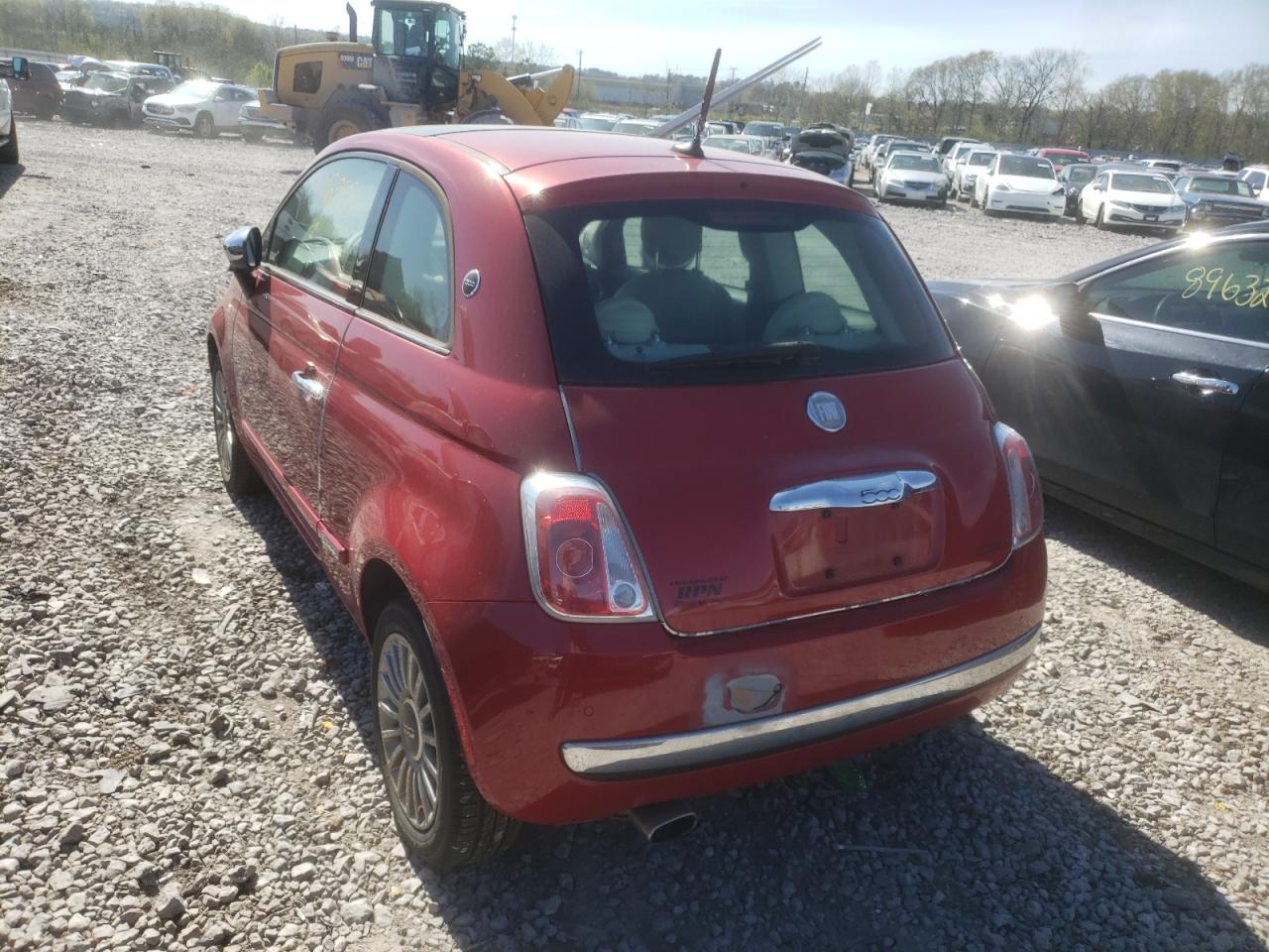 Photo 3 from auction – 2012 FIAT 500 LOUNGE with VIN 3C3CFFCR4CT117780