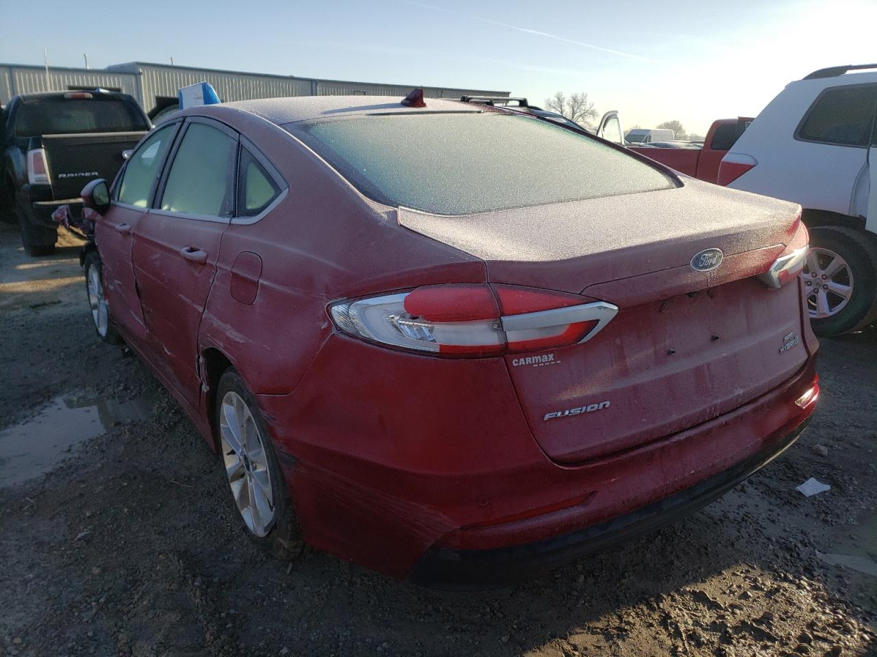 Photo 3 from auction – 2019 FORD FUSION SE with VIN 3FA6P0LU0KR124590