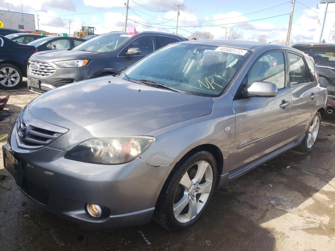 Photo 2 from auction – 2006 MAZDA 3 HATCHBAC with VIN JM1BK143461523490