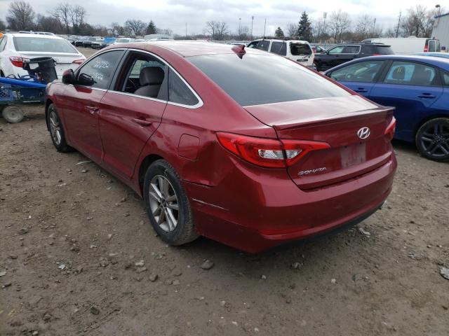 Photo 3 from auction – 2015 HYUNDAI SONATA SE with VIN 5NPE24AF8FH160519