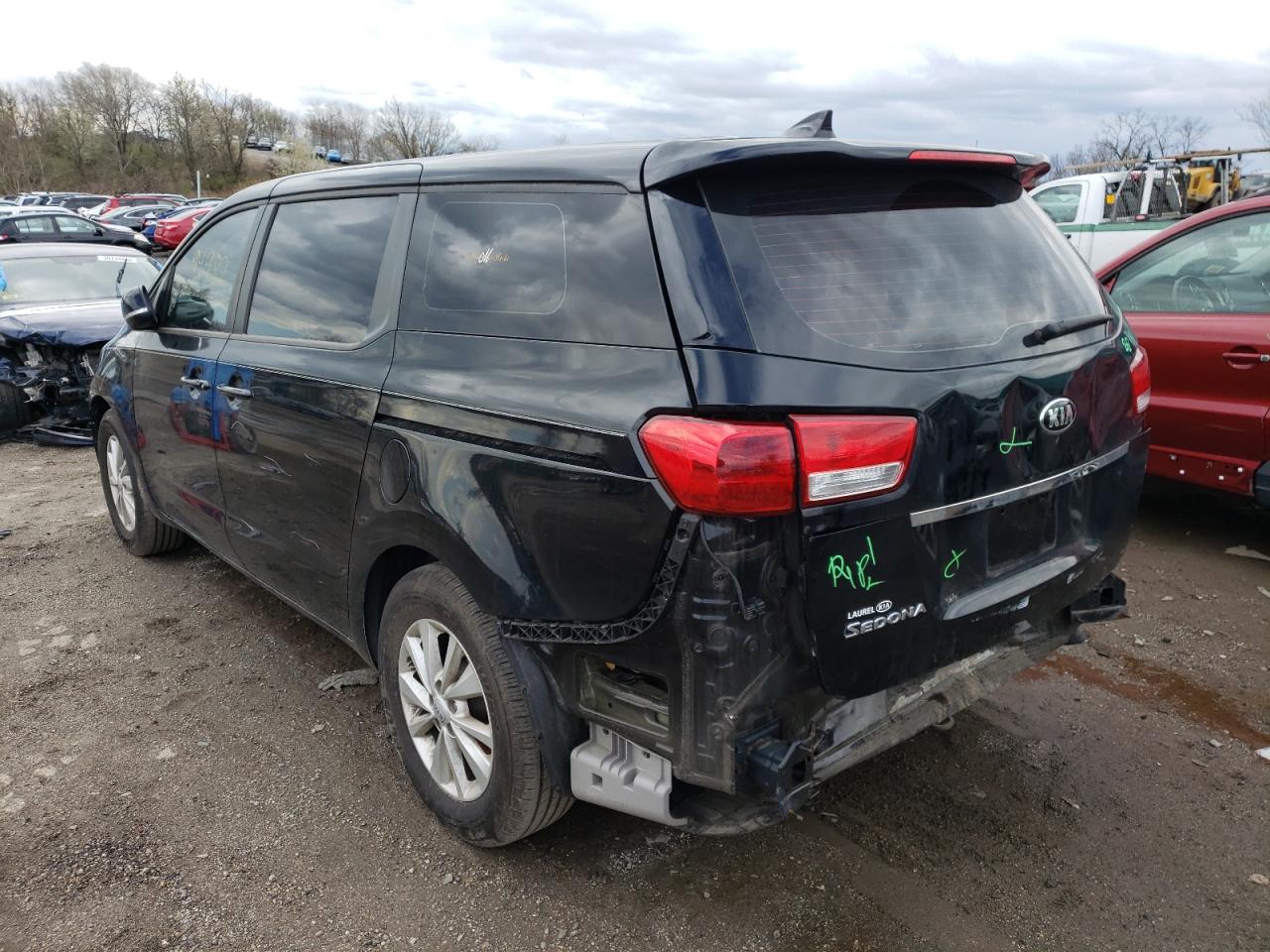 Photo 3 from auction – 2015 KIA SEDONA L with VIN KNDMA5C18F6053731