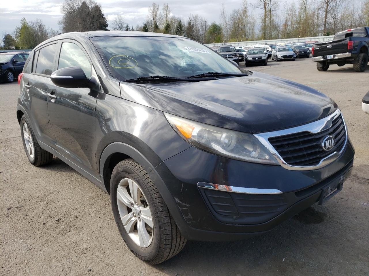 KIA SPORTAGE L 2013 with VIN KNDPBCA28D7400329 - Photo from auction