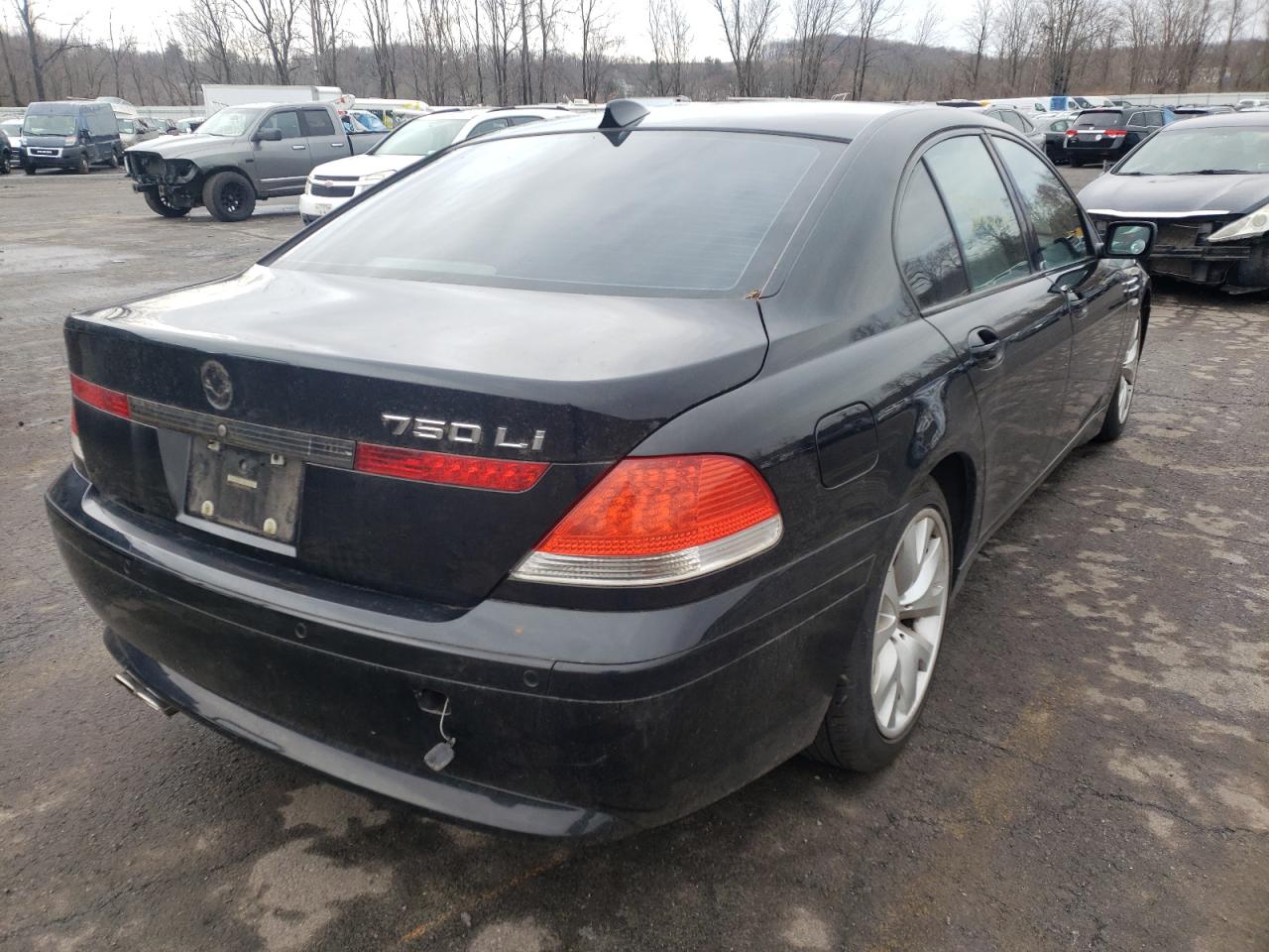 Photo 4 from auction – 2004 BMW 745 I with VIN WBAGL63514DP72406
