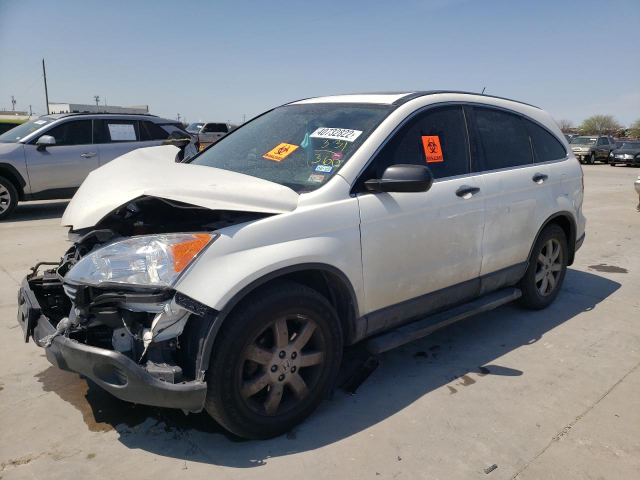 Photo 2 from auction – 2007 HONDA CR-V EX with VIN JHLRE48587C027958