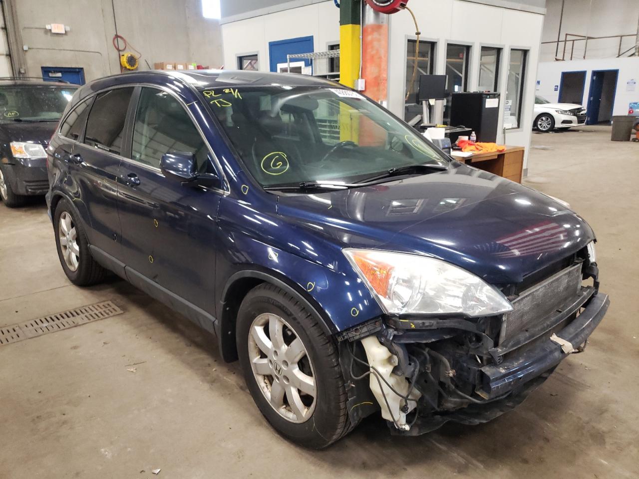 HONDA CR-V 2007 with VIN JHLRE48707C066495 - Photo from auction